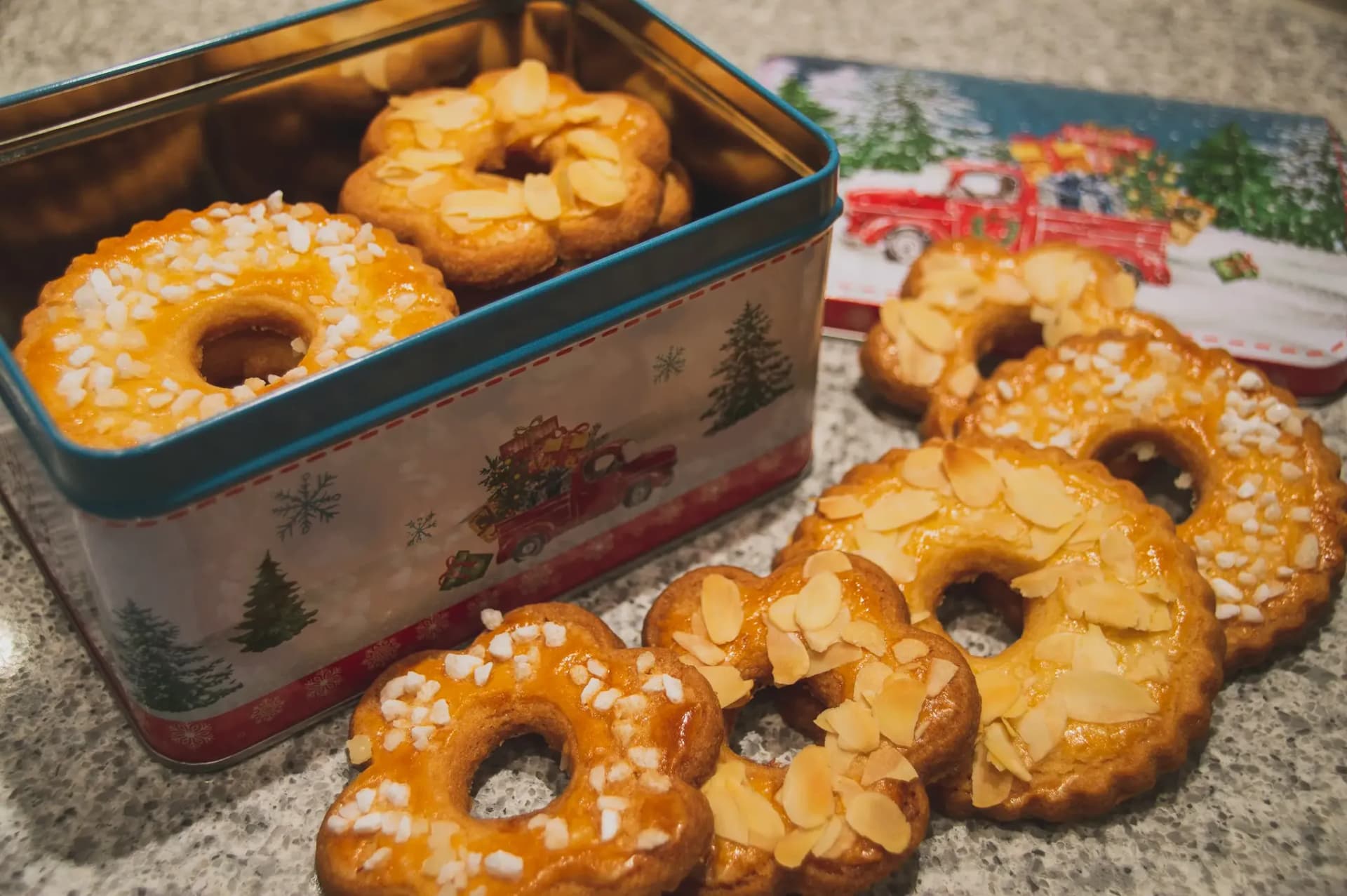 Roomboter kerstkransjes