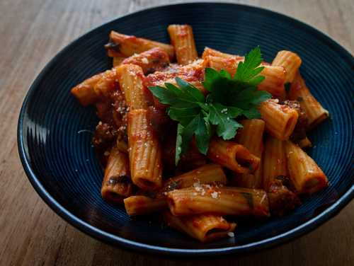 Pasta alla salsiccia